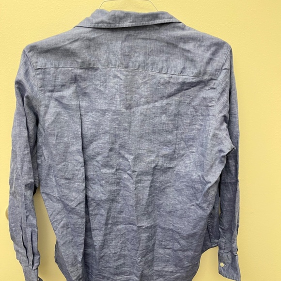 Frank & Eileen Blue Button Down Shirt - Picture 3 of 4